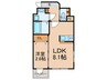 MODERN　PALAZZO山王Grow 1LDKの間取り