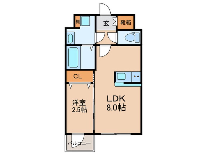 間取図 MODERN　PALAZZO山王Grow