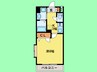 エンクレスト薬院Ⅲ(901) 1Kの間取り