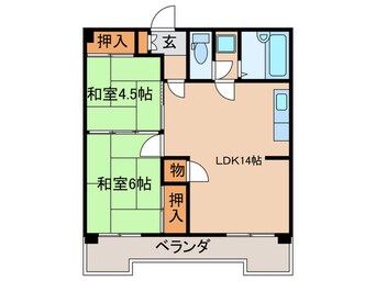 間取図 荒尾ビル