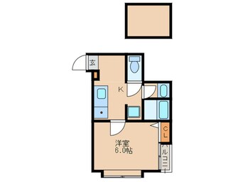 間取図 コンフォートベネフィス箱崎３