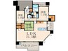 サンパーク守恒テラス(409) 3LDKの間取り