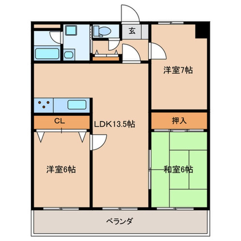 間取図 パストラール