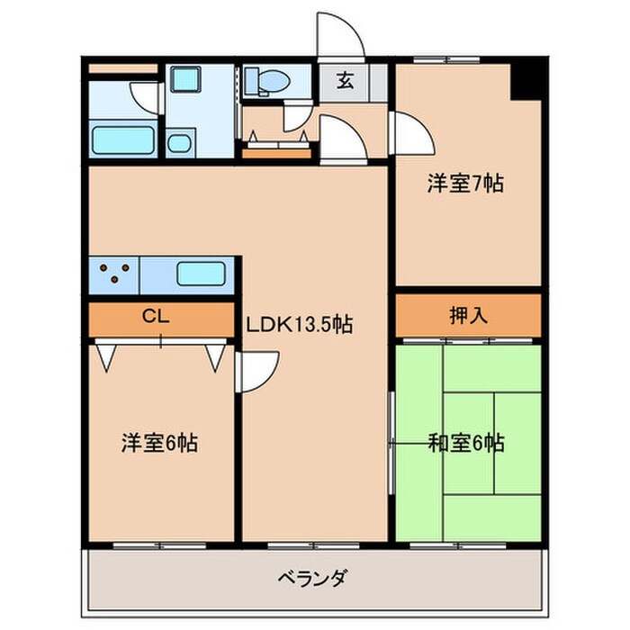 間取り図 パストラール