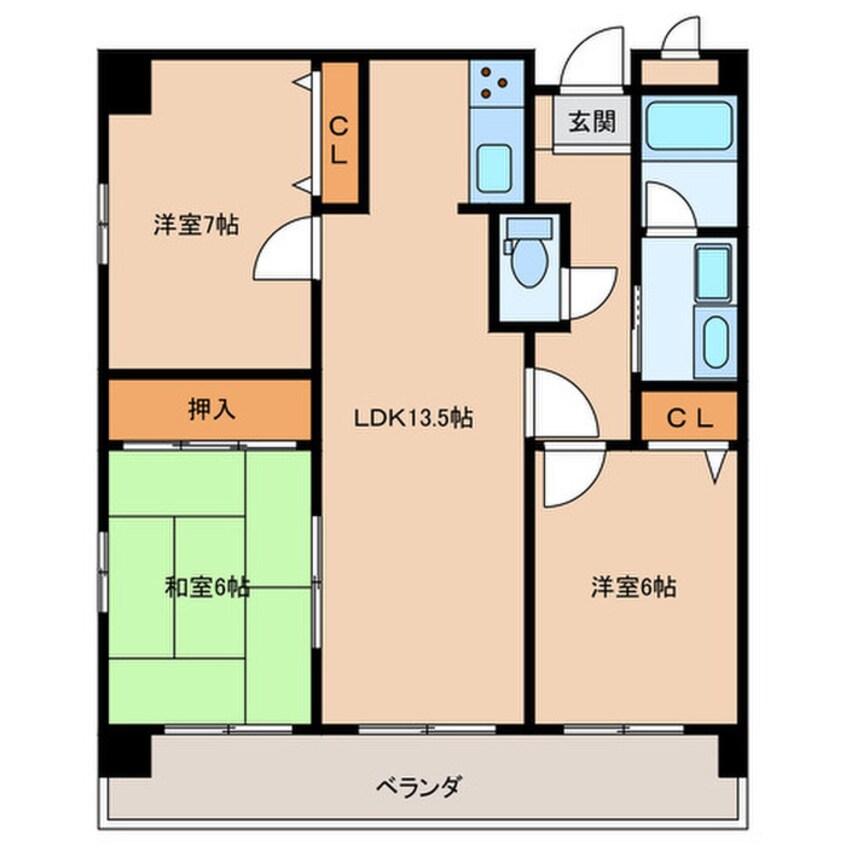 間取図 パストラール