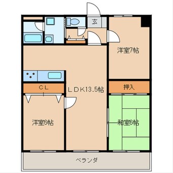 間取図 パストラール