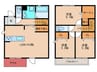 D-room古賀駅東 3LDKの間取り