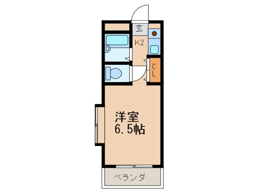 間取図 No.14 ラ・ビクトリア苅田