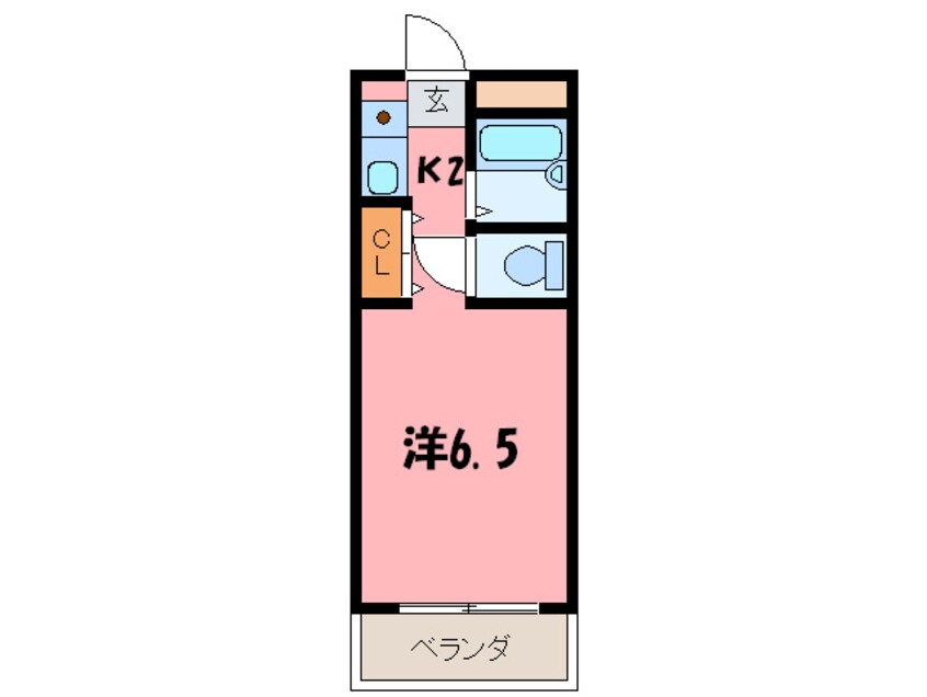 間取図 No.14 ラ・ビクトリア苅田