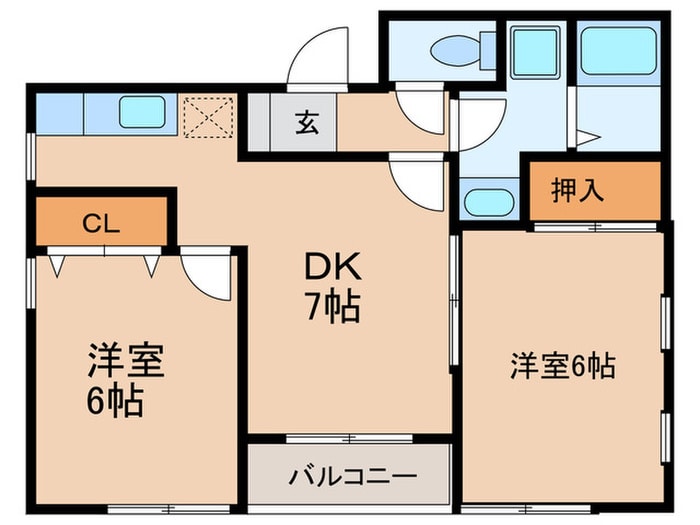 間取り図 モントーレ室見