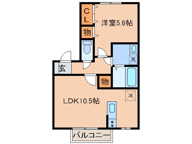 間取り図 シティハウス長津