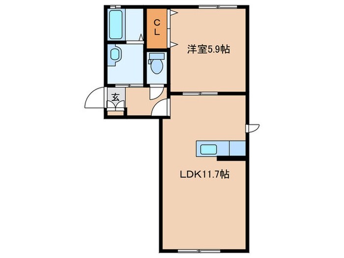 間取り図 ソレイユたかみねの里