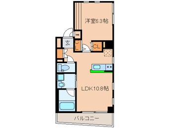 間取図 ビュークレスト大濠