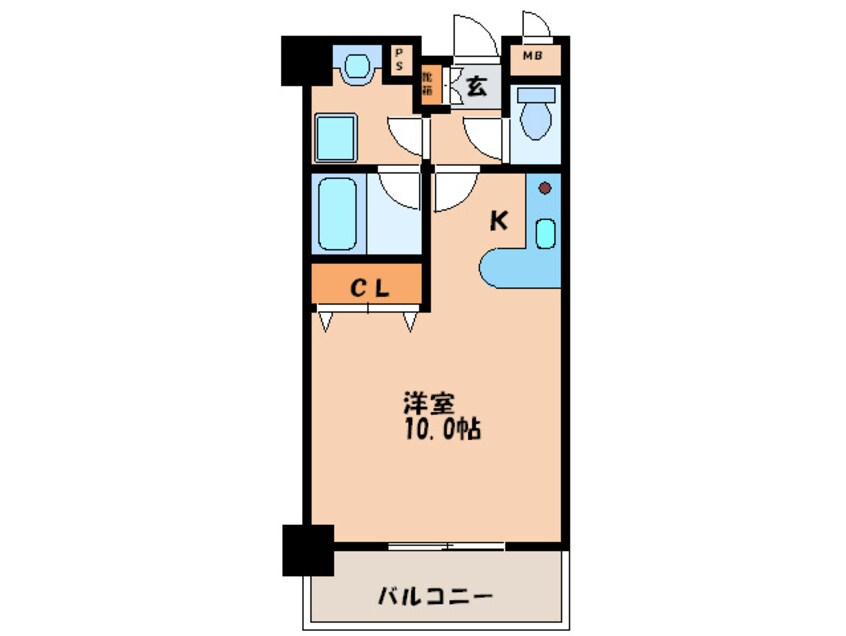 間取図 グランディール大串