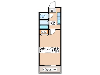 間取図 シャトー太宰府