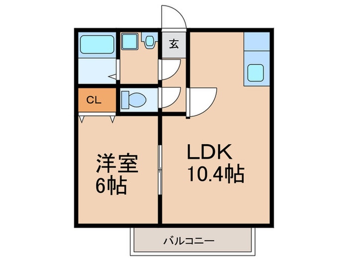 間取り図 イ－ストオ－ルＣ棟