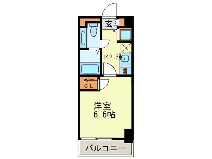 間取り図 アネ－ロ高宮