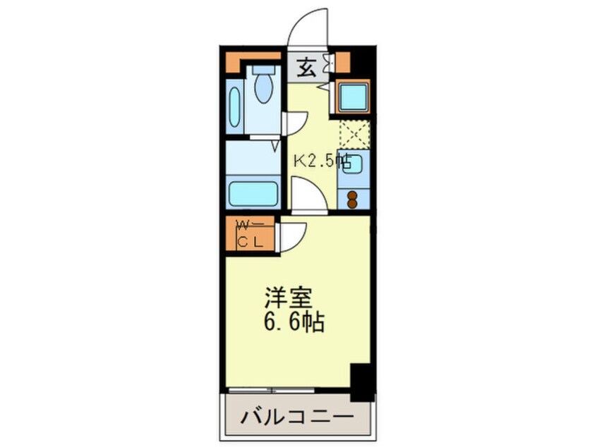 間取図 アネ－ロ高宮