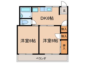 間取図 メゾンシェーネ