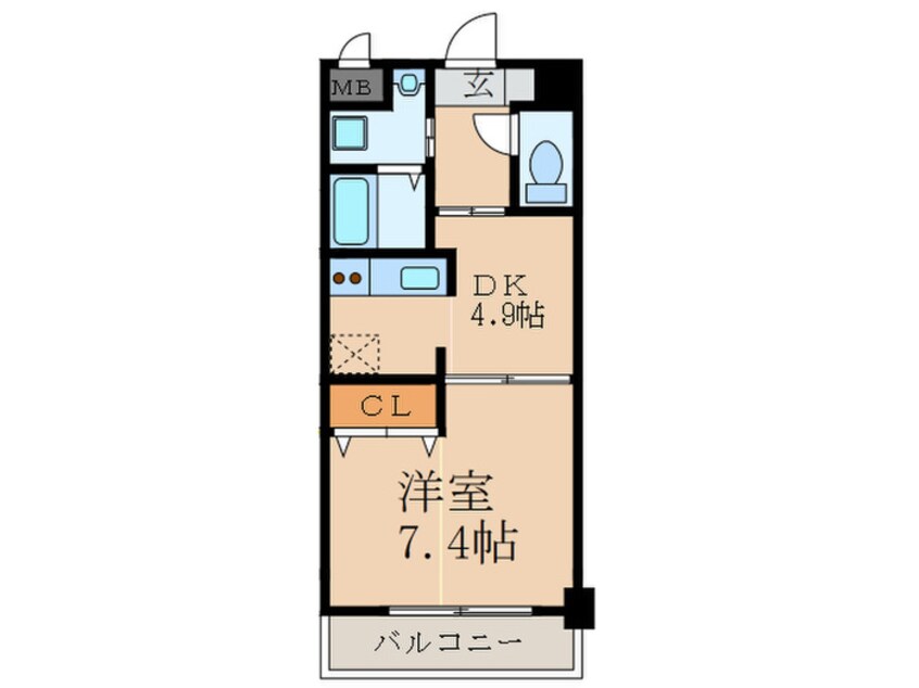 間取図 エス･テイト 守恒