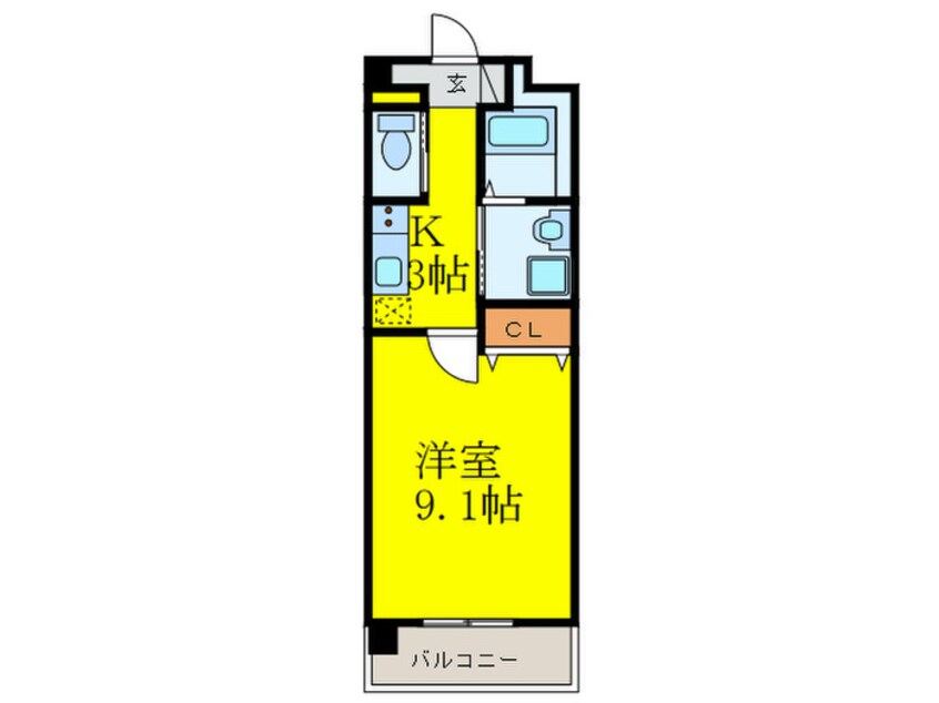 間取図 ありの実Ⅰ