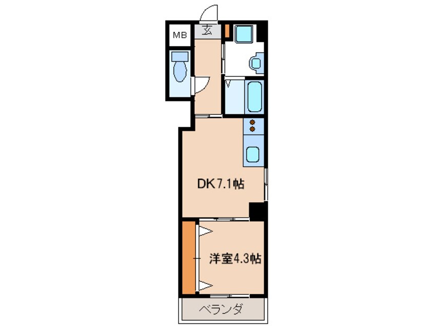 間取図 ラファエル西新