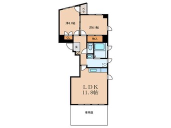 間取図 ダ　ヴインチ　Ⅴ