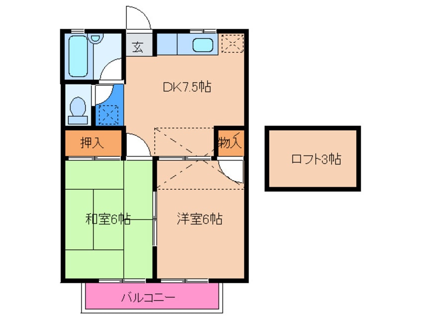 間取図 アーバン和白