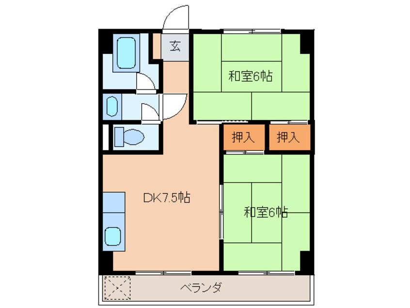 間取図 MDIマンション