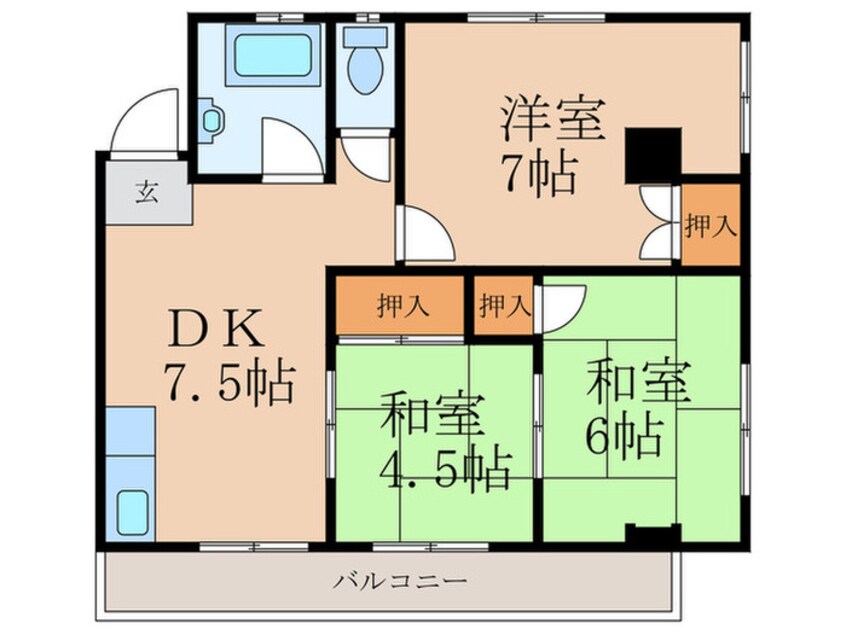 間取図 MDIマンション