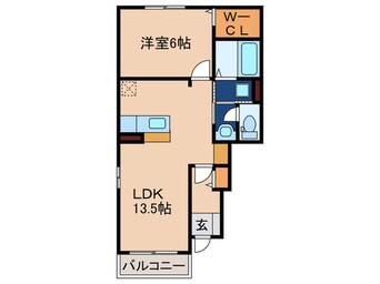 間取図 ジェイ・ヴィルタスⅤ