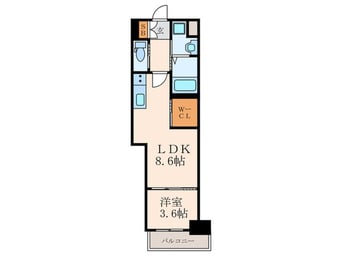 間取図 スマート大手町