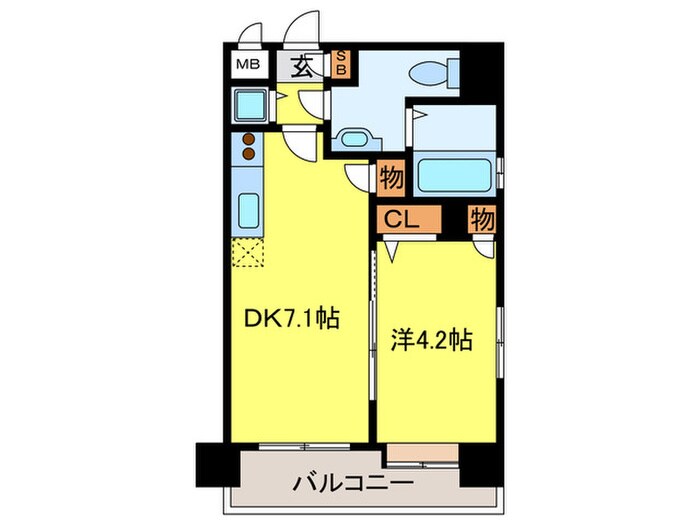間取り図 ドゥーエ平尾