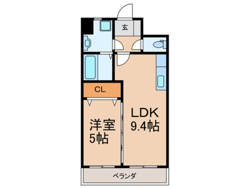 間取図 プロスペールＳⅡ