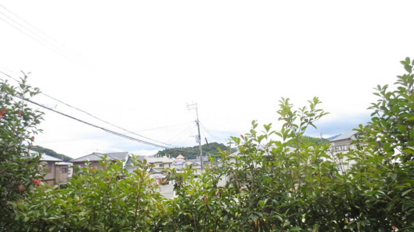 室内からの展望 セジュール上野