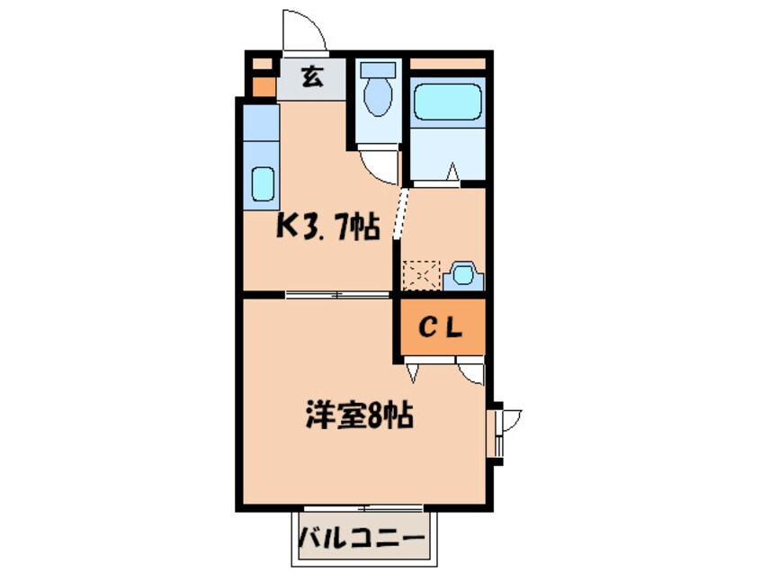 間取図 アネックス西新