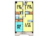 フレア・クレスト水城 3LDKの間取り