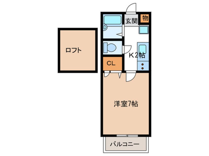 間取図 フローリスコート