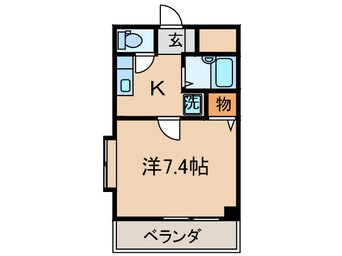 間取図 ラ・ガール門司