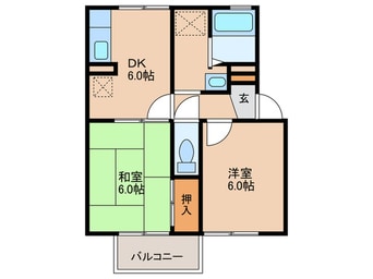 間取図 セジュール初根