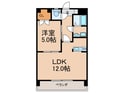 第５秋葉ビルの間取図