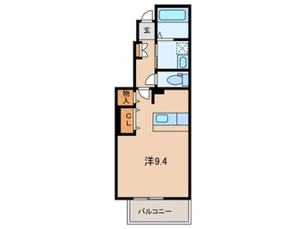 間取図 アライブ・マツバラ　Ⅰ