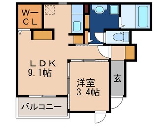 間取図 ビオラハウスⅠ