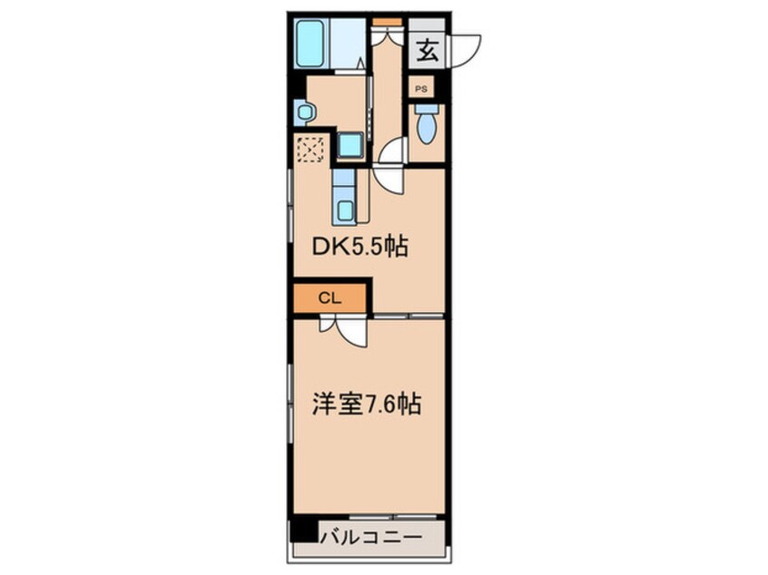 間取図 ユウメイトビル