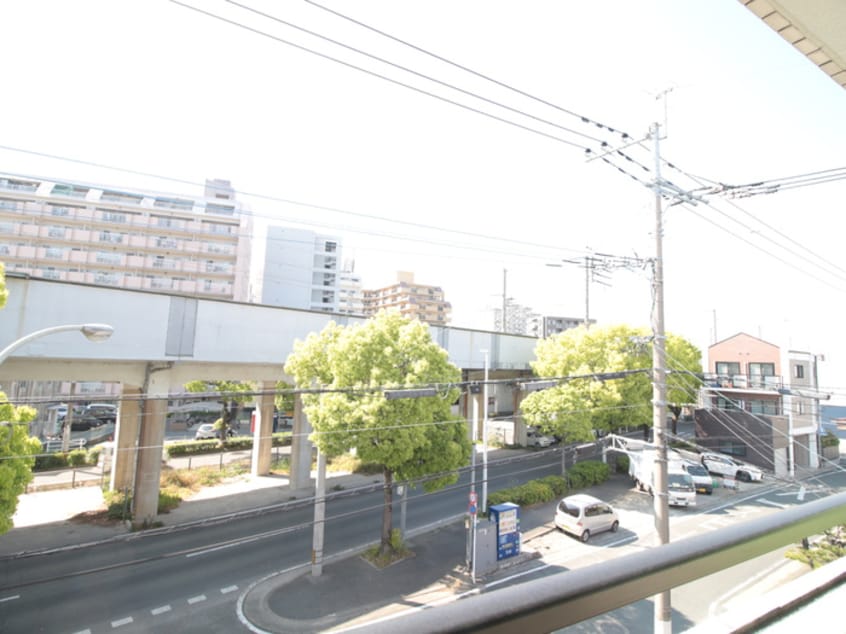 室内からの展望 コーポ金鈴