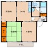 エクセレント前原 3DKの間取り