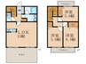 プレザントタウン 3LDKの間取り