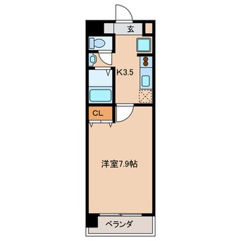 間取図 第１５川崎ビル