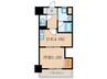 THESQUAREPlatinamResidence 1DKの間取り