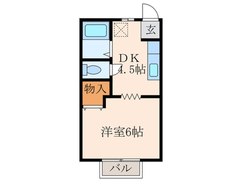 間取図 フレグランス吉田